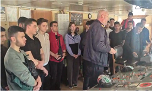 Deniz Ulaştırma ve İşletme Programı Öğrencilerinden İDO Topçular İskelesi’ne Teknik Gezi